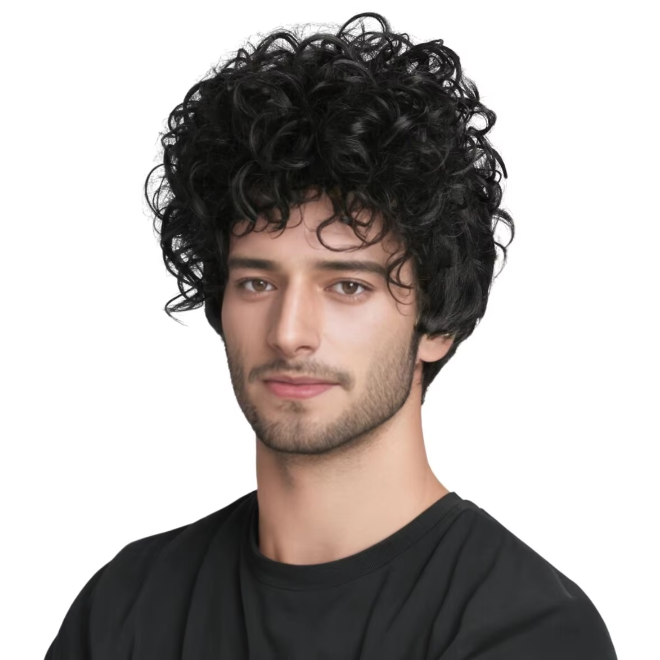 Mens High Temperature Wire Wigs